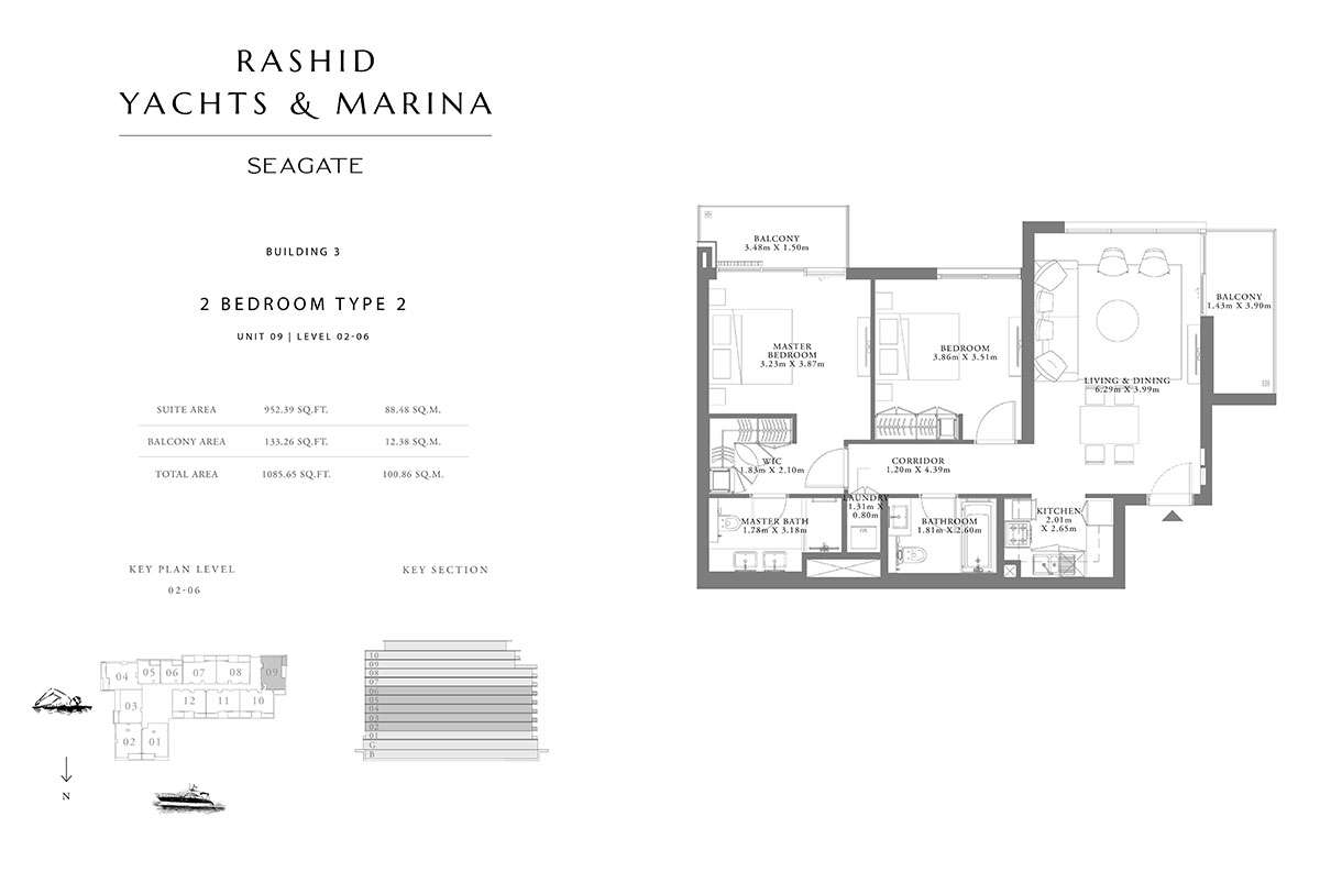 Type 2, Unit 09, Level 02-06 Building 3